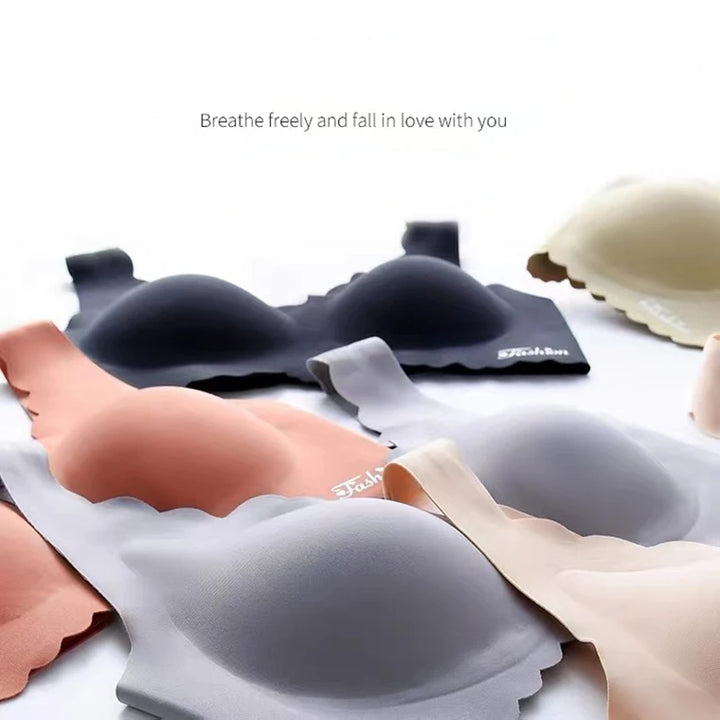 Women’s Seamless Sexy Push-Up Bra Without Steel Ring