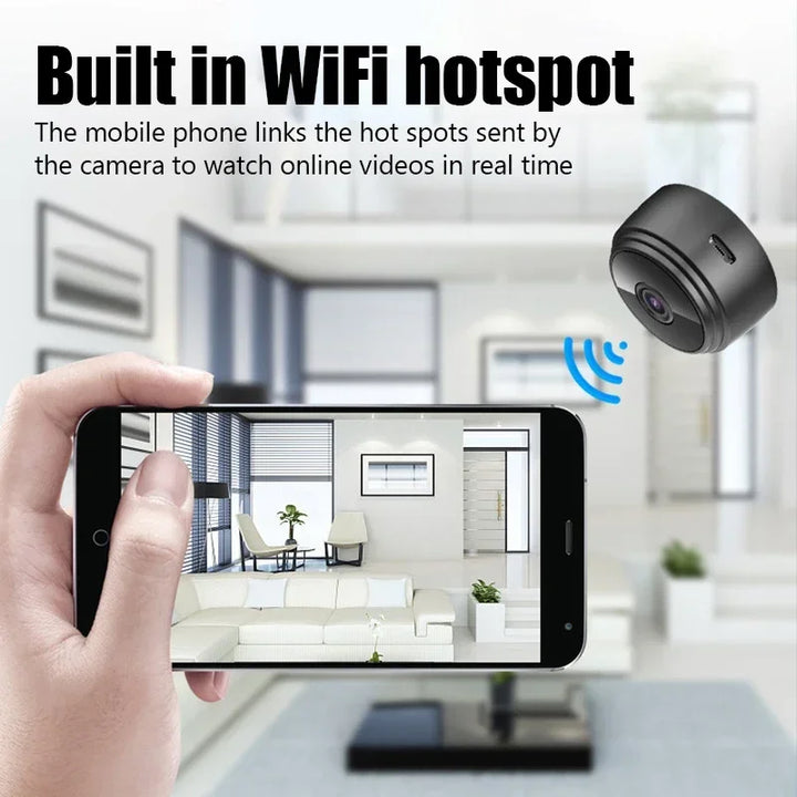 Mini Camera Wireless - Home Monitoring Camera