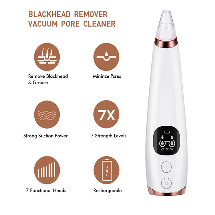 Electric Blackhead Remover Vacuum Acne Cleaner