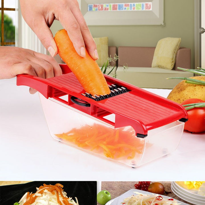 Multi-Function Vegetable Chopper Wipe Grater Slicer