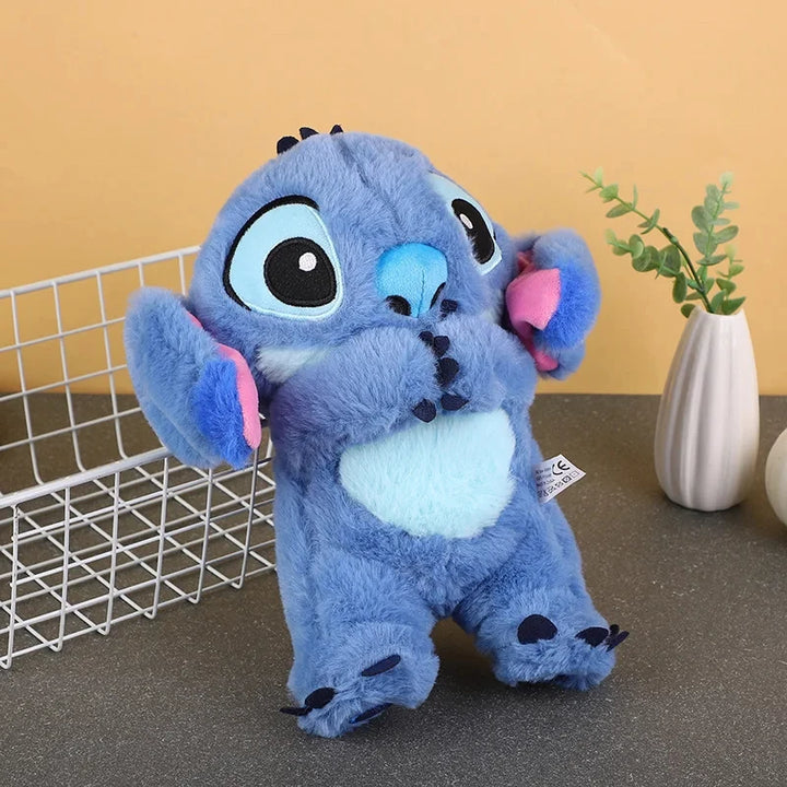 Stitch/Angel Plush Doll Breathing Light Child