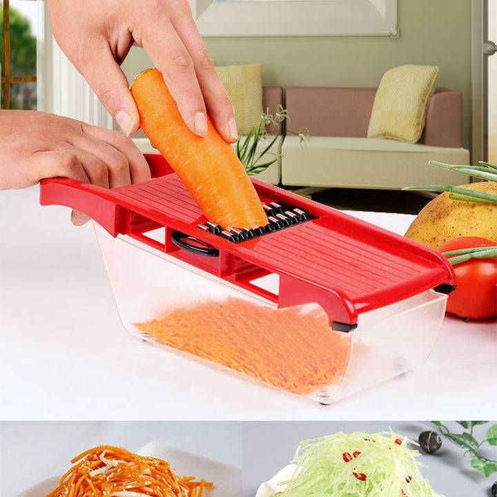 Multi-Function Vegetable Chopper Wipe Grater Slicer