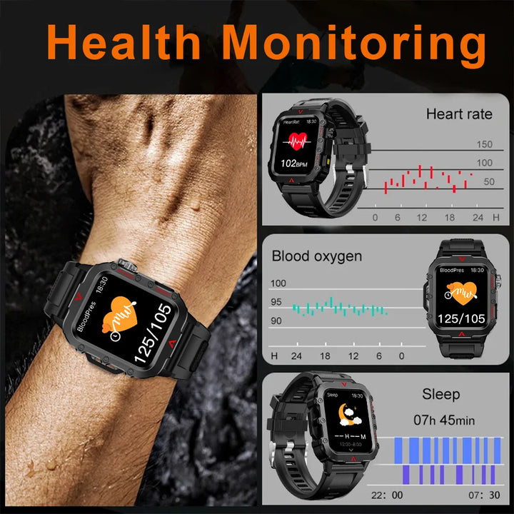 Men's Smartwatch Multi Sport Mode Health Monitoring