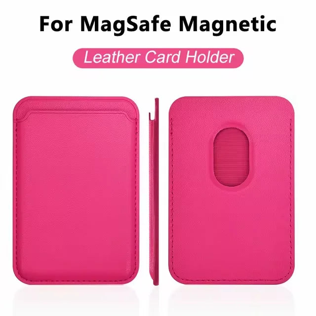 Magsafe magnetic leather case for iPhone