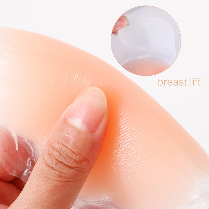 Invisible Adhesive Silicone Breast