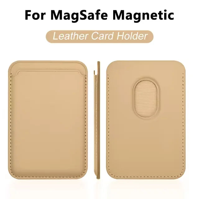 Magsafe magnetic leather case for iPhone