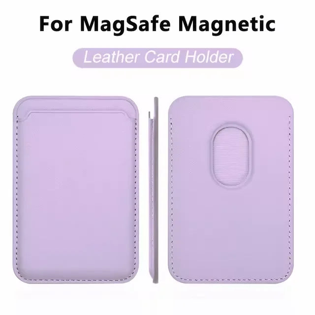 Magsafe magnetic leather case for iPhone