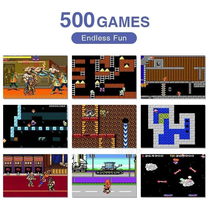 Video Game Console Mini Portable 500 Games