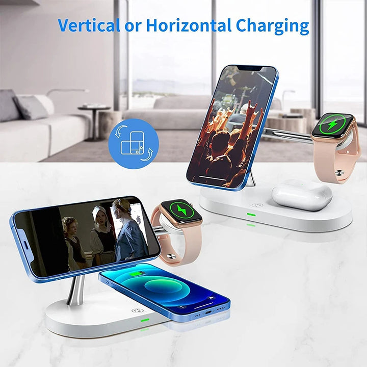 Wireless Charger Stand For iPhone, Apple Watch and Airpods