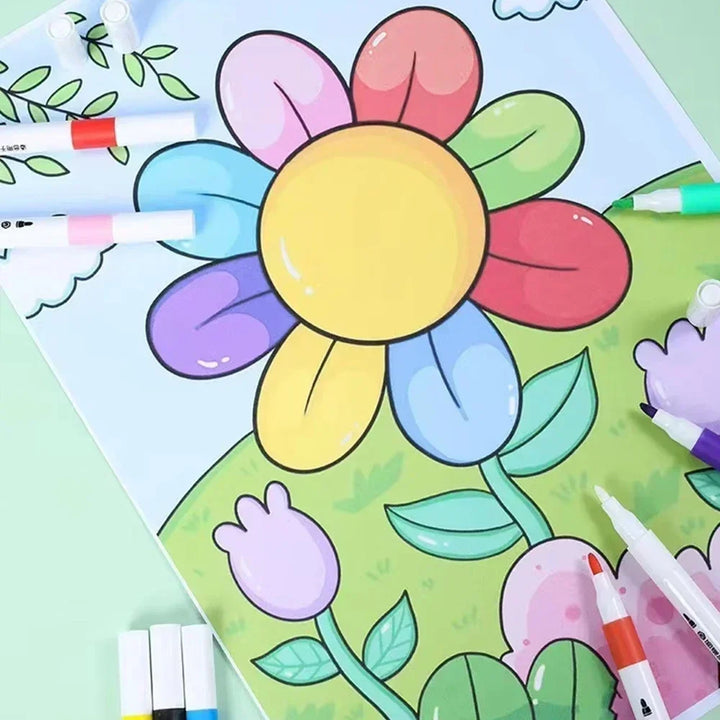 Color Acrylic Marker Pen Set – Soft Tip Creativity for Kids & Artists!