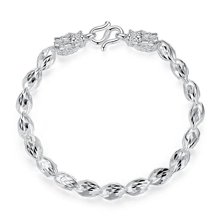 Silver Bracelet 20CM