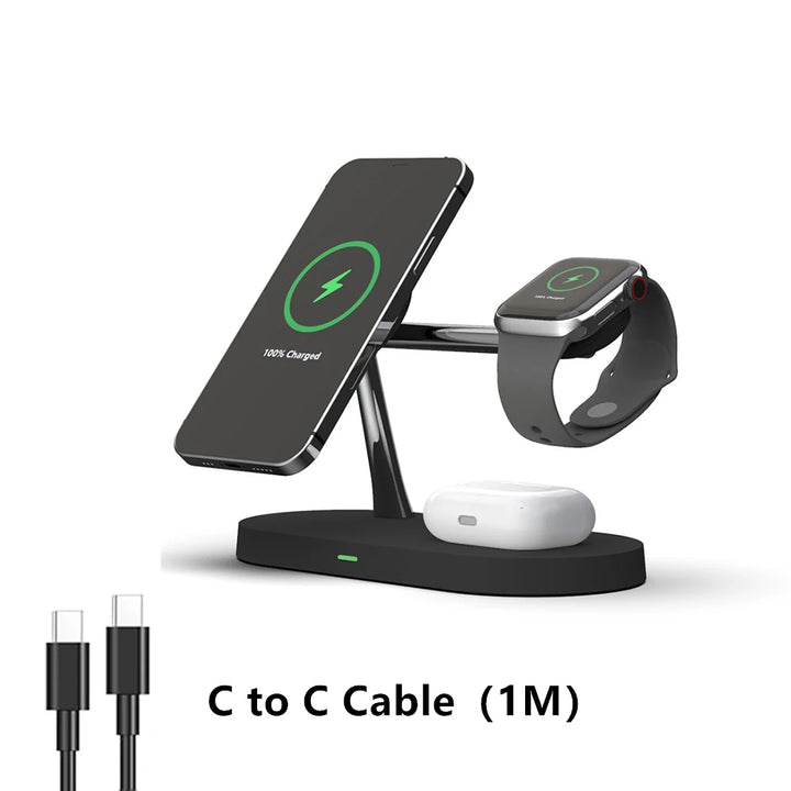 Wireless Charger Stand For iPhone, Apple Watch and Airpods