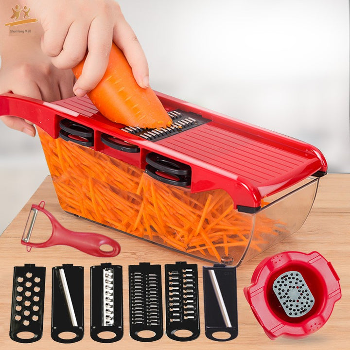 Multi-Function Vegetable Chopper Wipe Grater Slicer