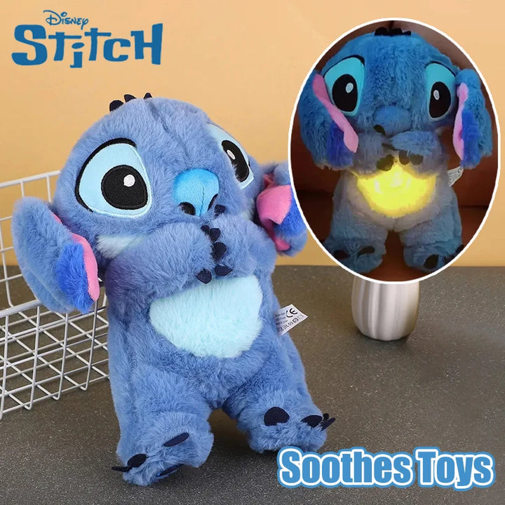 Stitch/Angel Plush Doll Breathing Light Child