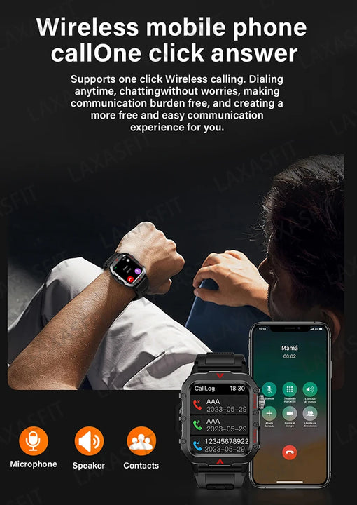 Men's Smartwatch Multi Sport Mode Health Monitoring