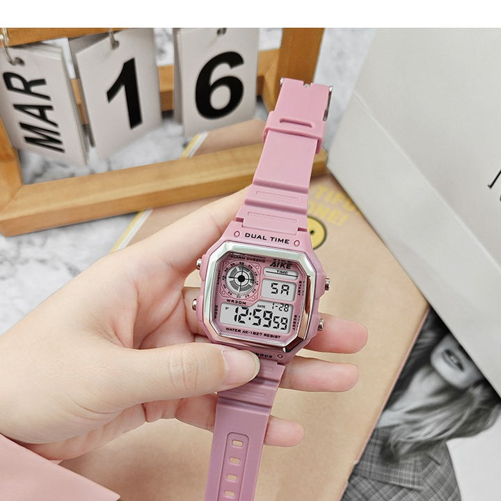 Sports Watch Women's Junior High School Student Waterproof