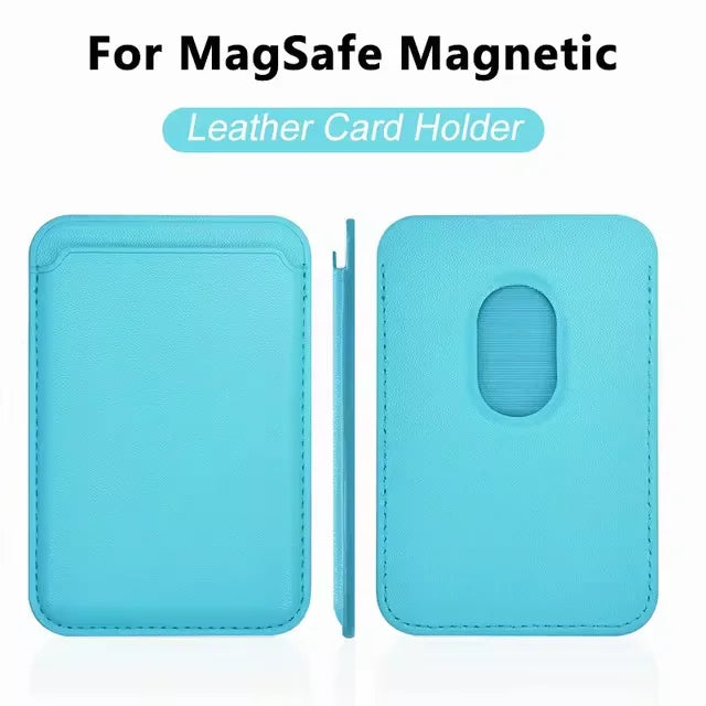 Magsafe magnetic leather case for iPhone