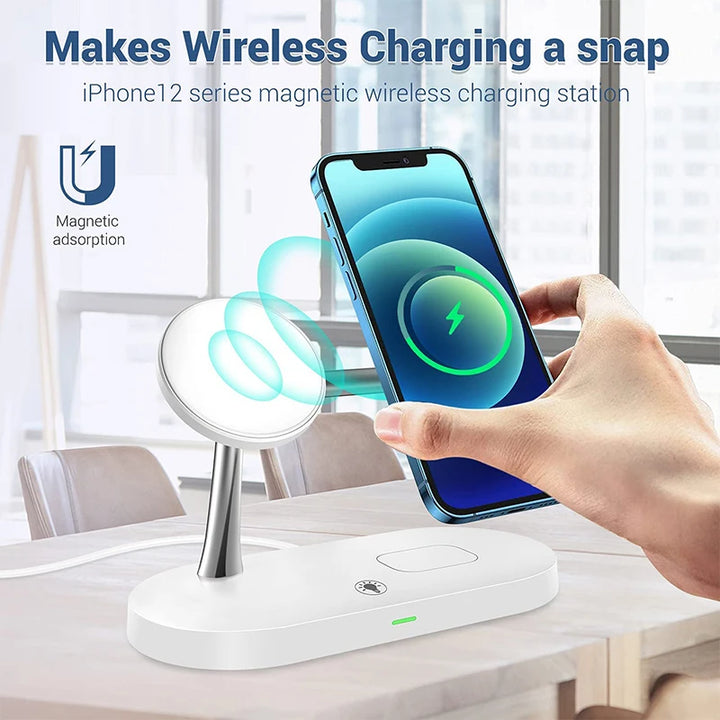 Wireless Charger Stand For iPhone, Apple Watch and Airpods