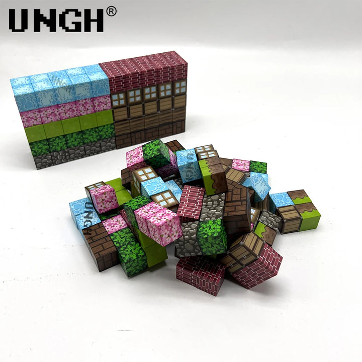 Magnetic Block Building Puzzle Toy Construction