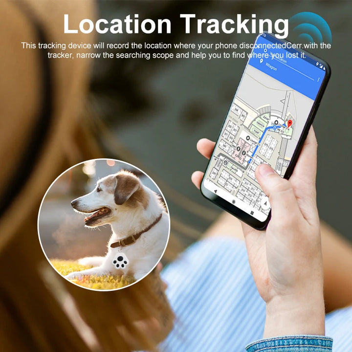 Mini GPS Tracker Dog Cat Pet Locator