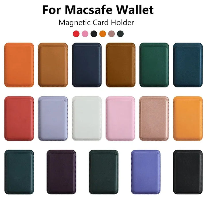 Magsafe magnetic leather case for iPhone