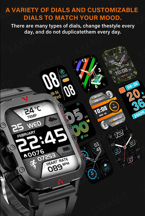 Men's Smartwatch Multi Sport Mode Health Monitoring