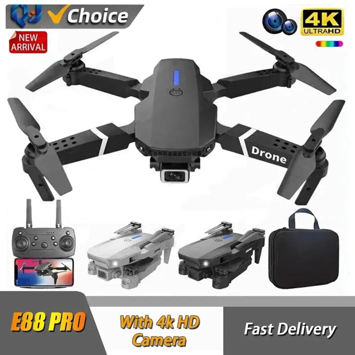 E88 Pro Drone 4K 1080P HD Camera Foldable Helicopter Wifi