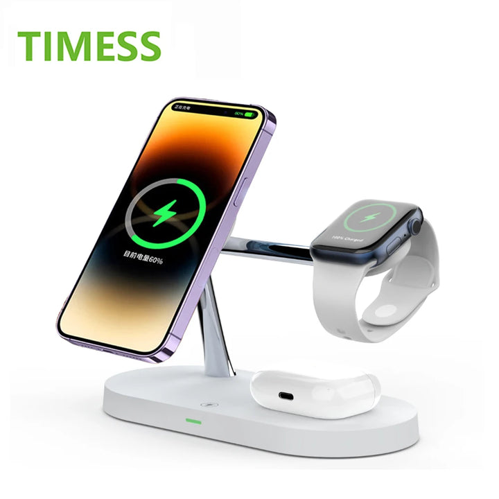 Wireless Charger Stand For iPhone, Apple Watch and Airpods