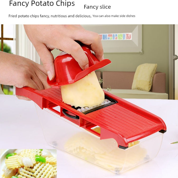 Multi-Function Vegetable Chopper Wipe Grater Slicer