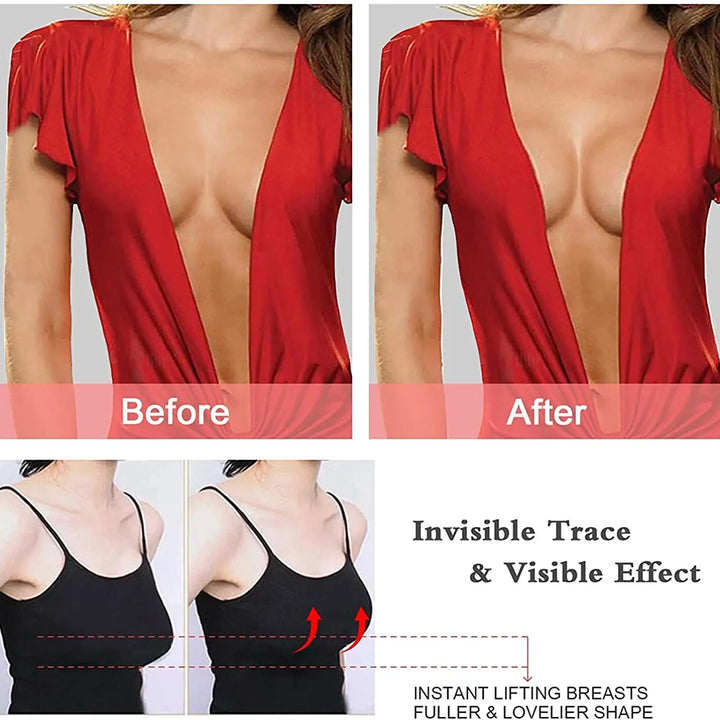 Invisible Adhesive Silicone Breast