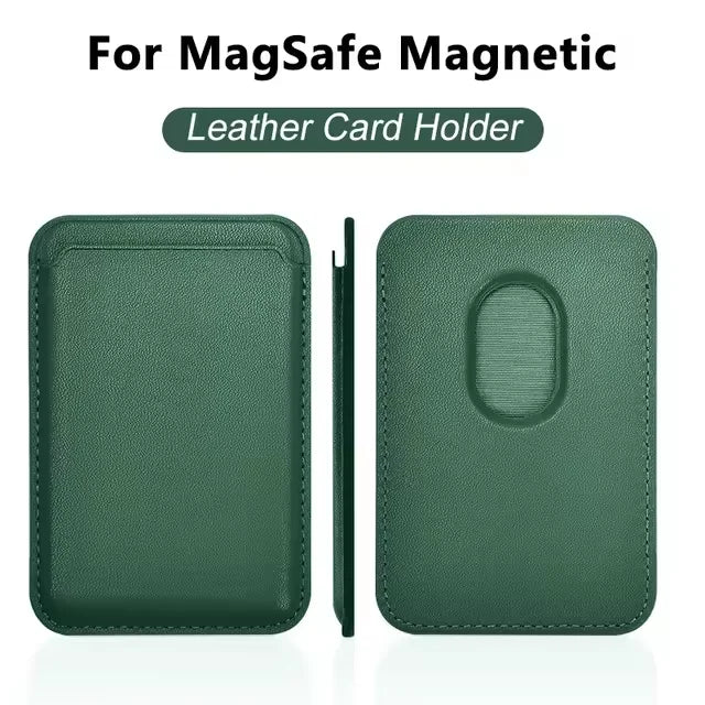 Magsafe magnetic leather case for iPhone