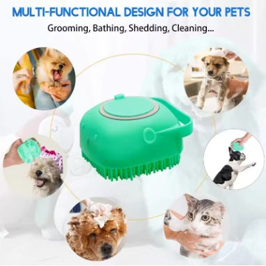 Cute Dog Bath Brush